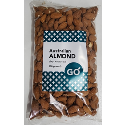 Photo of Go Aust Dry Roasted Almonds 500gm