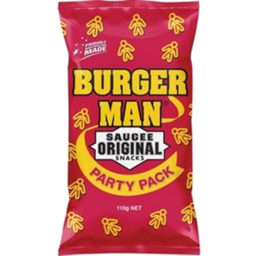 Photo of Burgerman Snack Orig Sce 110gm