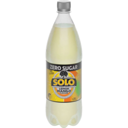 Photo of Solo Lemon Mango Zero Sugar 1.25L