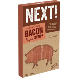 Photo of Next Plant Based Extra Crispy Bacon Style Strips 200g