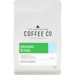 Photo of The New Zealand Coffee Co Beans Organic Blend