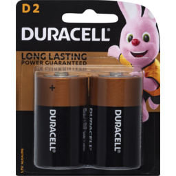 Photo of Duracell Coppertop Batteries D 2 Pack 