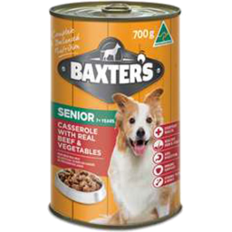 Photo of Baxters Dog Food Canned Senior 7+ Years Beef and Vegetable 700g