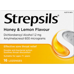 Photo of Strepsils Honey & Lemon 16s