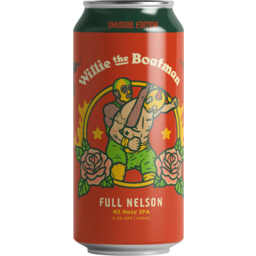 Photo of Willie The Boatman Full Nelson NZ Hazy IPA Can