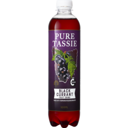Photo of Pure Tassie Fruit Drink Blackcurrant 500mL