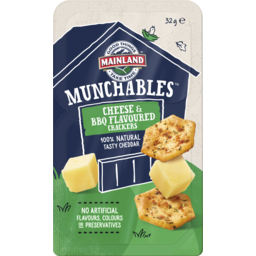 Photo of Mainland Munchables Cheese & BBQ Flavoured Crackers 32 G 32g