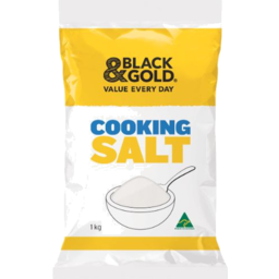 Photo of Black & Gold Salt Cooking 1kg