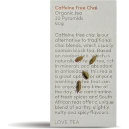 Photo of LOVE TEA Caffeine Free Chai Tea 