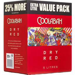 Photo of Coolabah Dry Red Cask 5l