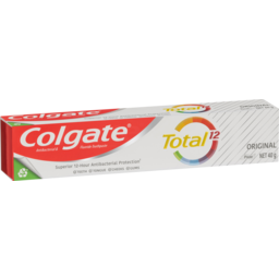 Photo of Colgate Total Original Antibacterial Fluoride Toothpaste Travel Size 40g