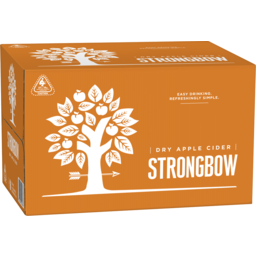 Photo of Strongbow Crisp Dry Apple Cider 355ml 24 Pack