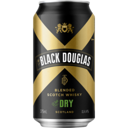 Photo of Black Douglas Scotch & Dry Can