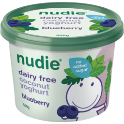 Photo of Nudie Dairy Free Coconut Yoghurt Blueberry 500g