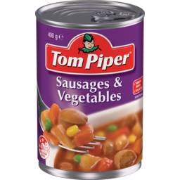Photo of Tom Piper™ Sausages & Vegetables 400g