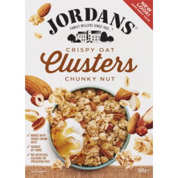 Photo of Jordans Crispy Oat Clusters Chunky Nut 500g
