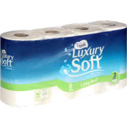 Photo of Vevelle Toilet Paper Luxury Soft 8 Pack