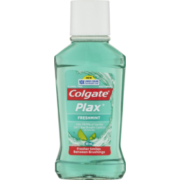 Photo of Colgate Plax Antibacterial Alcohol Free Travel Mouthwash Freshmint 60ml