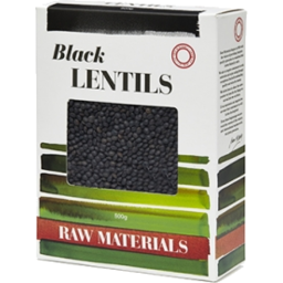 Photo of Raw Materials Black Lentils 500g