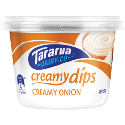 Photo of Tararua Dip Creamy Onion 250 G 