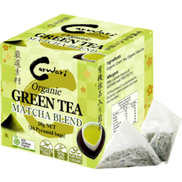 Photo of CARWARI Org green Tea Matcha Blend 10bags
