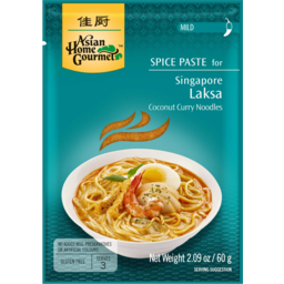 Photo of Asian Home Gourmet Singapore Laksa Coconut Curry Noodles