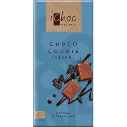 Photo of IChoc Choco Cookie Vegan Chocolate 80g