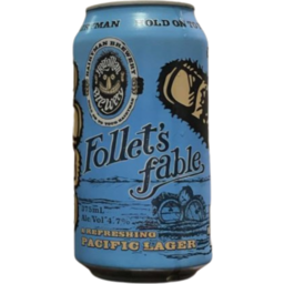 Photo of Hairyman Follets Fable Refreshing Pacific Lager Can