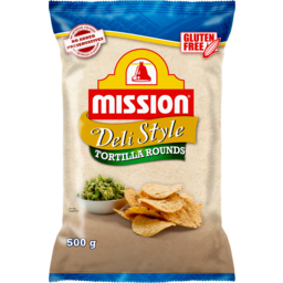 Photo of Mission Deli Style Round Corn Chips 500g