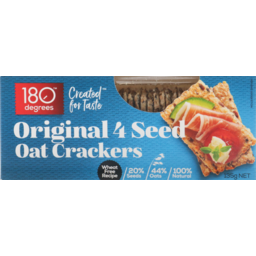 Photo of 180 Degrees Original 4 Seed Oat Crackers