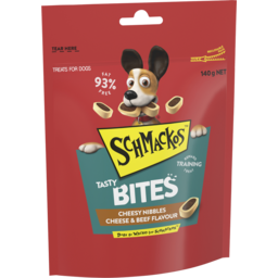 Photo of Schmackos Tasty Bites Cheesy Nibbles Cheese And Beef 140g