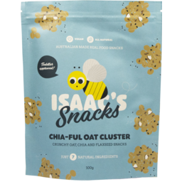 Photo of Isaacs Snacks Chia Oat Cluster 100g