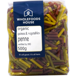 Photo of Wholefoods House Penne Quinoa Veg 500g