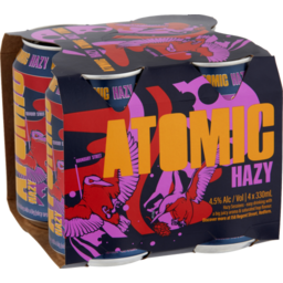 Photo of Atomic Hazy Cans 4x330ml