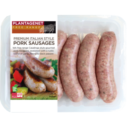 Photo of Plantagenet Free Range Pork Italian Style Sausages 500g