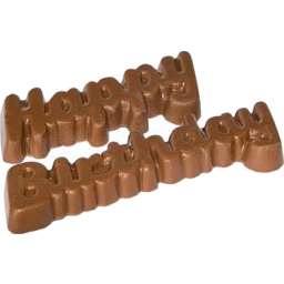 Photo of Chocolate Traders Birthday Plaques Dark Chocolate