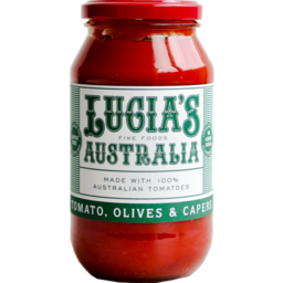 Photo of Lucias Tomato, Olives & Caper Pasta Sauce