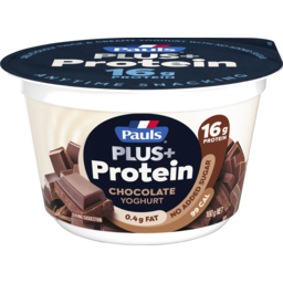 Photo of Pauls Plus+ High Protein Chocolate Yoghurt