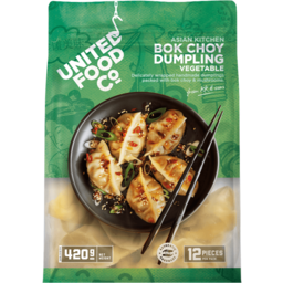 Photo of United Food Co Bok Choy Dumplings