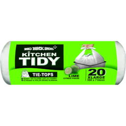Photo of Big Black Sacks Kitchen Tidy Lime XL 20 pack