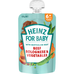 Photo of Heinz For Baby® Beef Bolognese & Vegetables 6+ Months 120 G