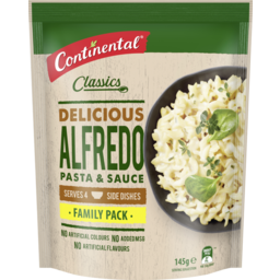 Photo of Continental Pasta & Sauce Value Pack Alfredo 145g