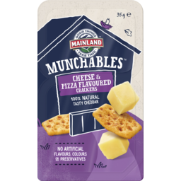 Photo of Mainland Munchables Cheese & Pizza Flavoured Crackers 35 G 35g