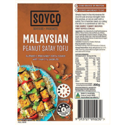 Photo of Soyco Malaysian Peanut Satay Tofu