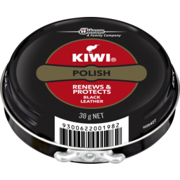 Photo of Kiwi Shoe Polish Black Leather 38g