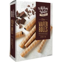 Photo of Rolling Wafer Co. Chocolate Wafer Rolls