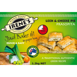 Photo of Irenes Leek Cheese Pie