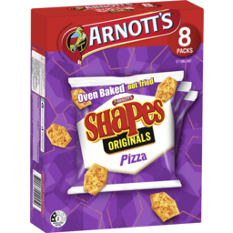 Photo of Arnott's Shapes Originals Cracker Biscuits Pizza 8 Pack 200g