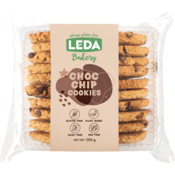Photo of Leda Bakery Choc Chip Cookies Always Gluten Free 250g