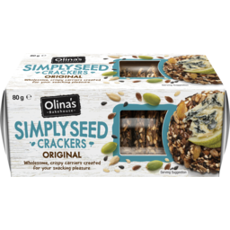 Photo of Olina's Bakehouse Simply Seed Crackers Original